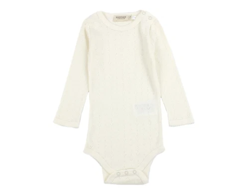 MarMar flour white pointelle body Benedicte modal